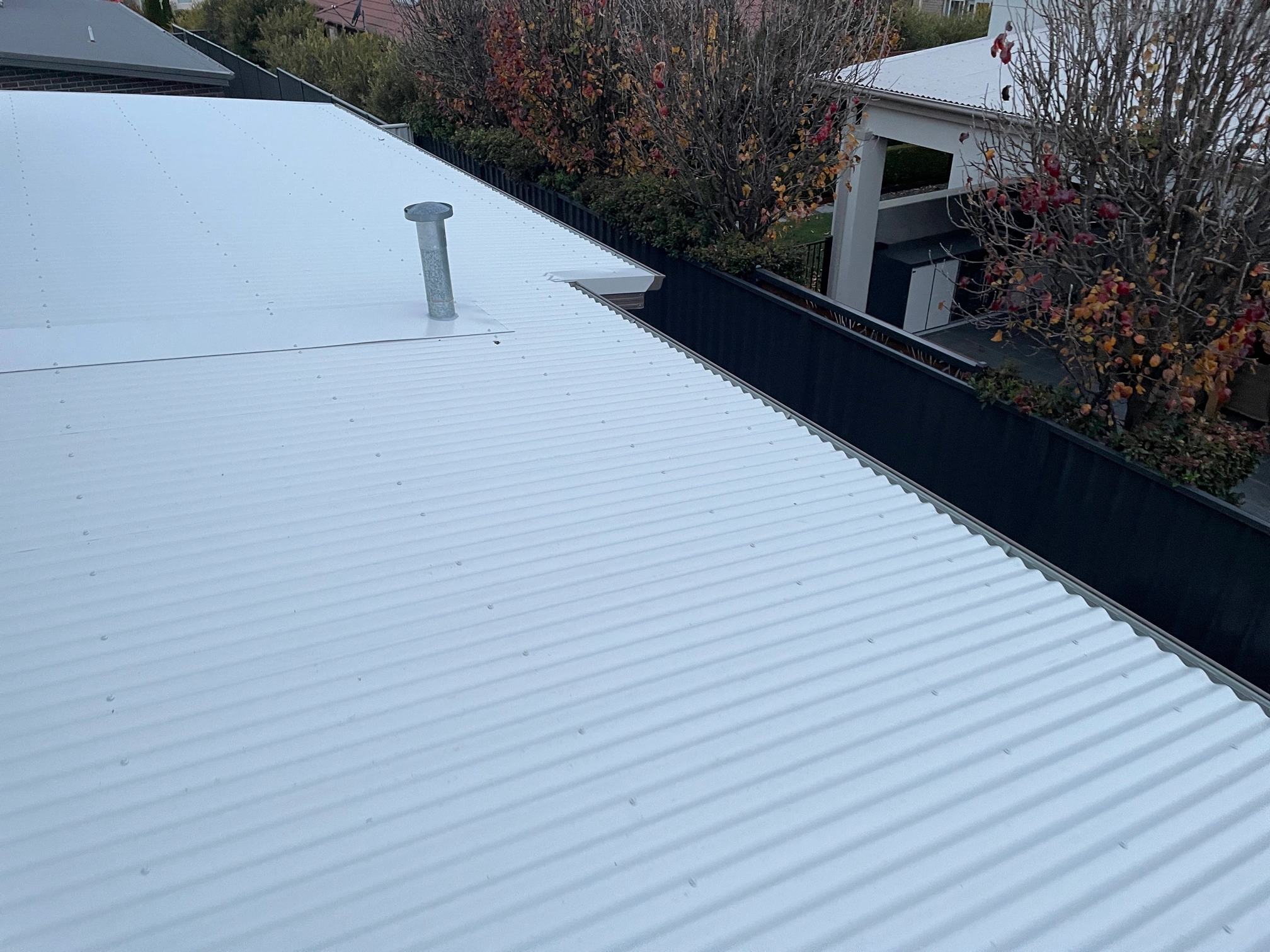 Metal Roofing project in Gungahlin, ACT by ShelterSafe - This Gungahlin homeowner wanted to upgrade from their old roof to modern Colorbond steel. We tore of... Colorbond metal roof installation Gungahlin, ACT - professional roofing work
